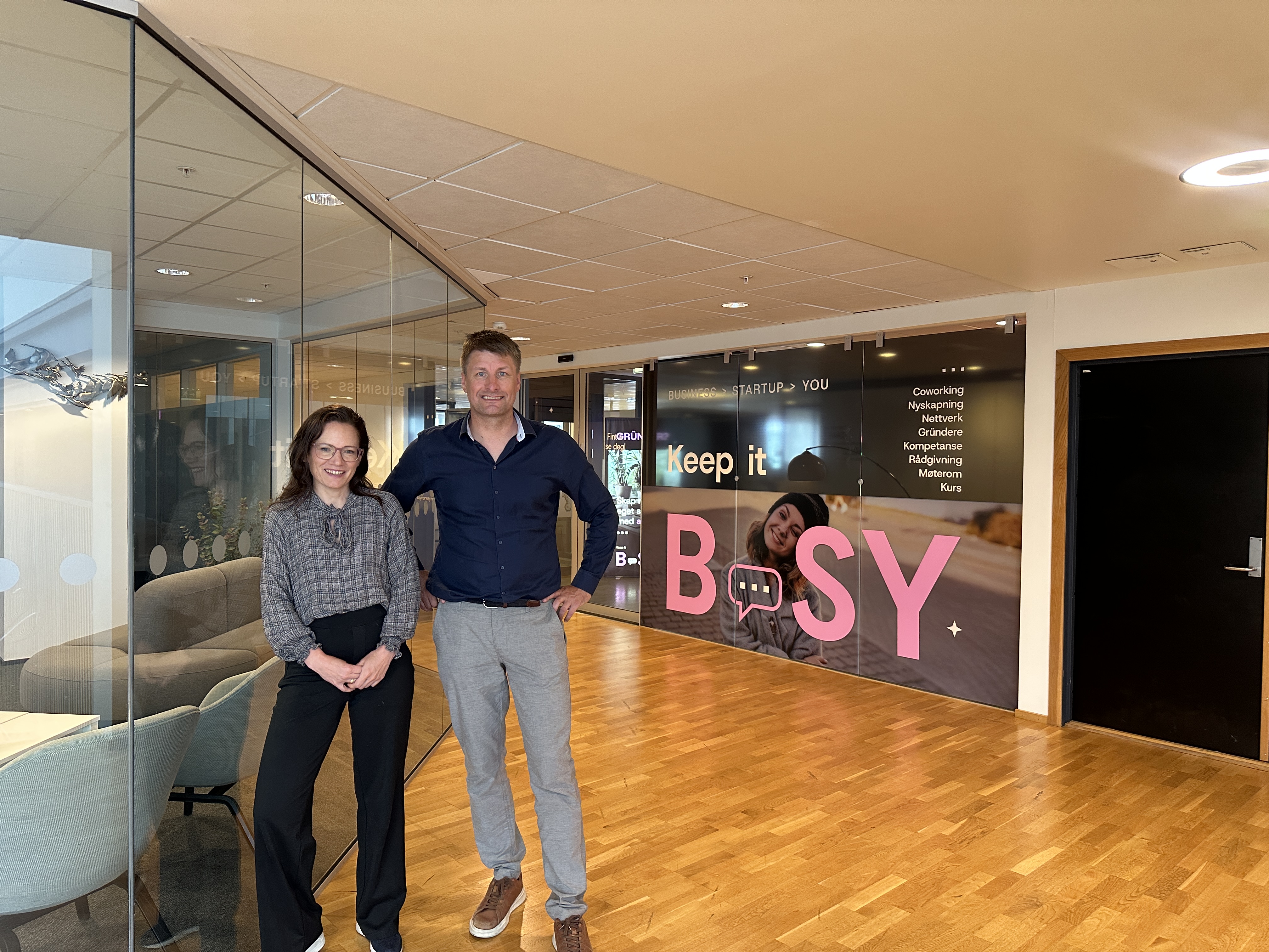 Ida fra BSY og Roger fra Propex