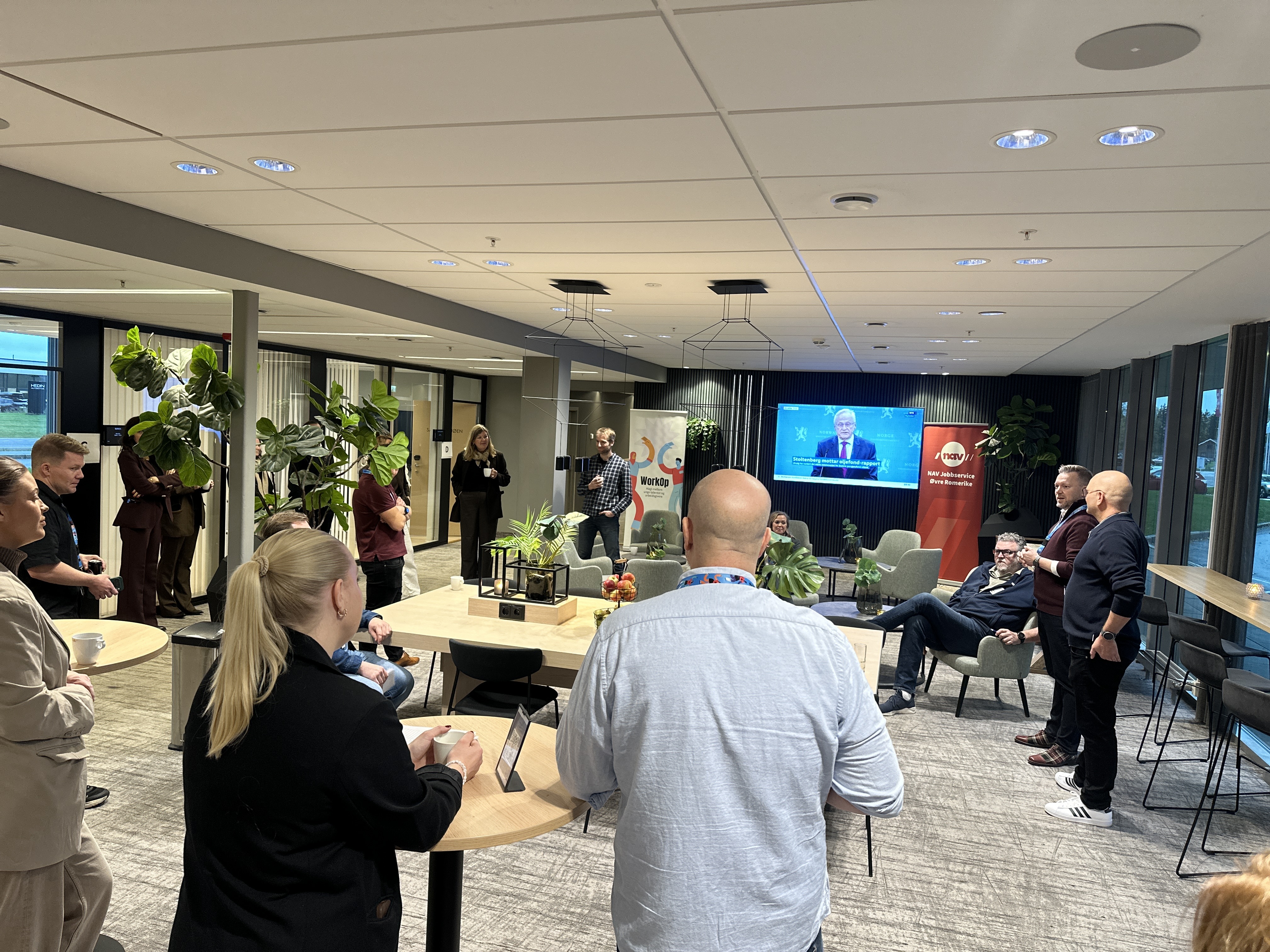 Oppsamling med NAv ansatte