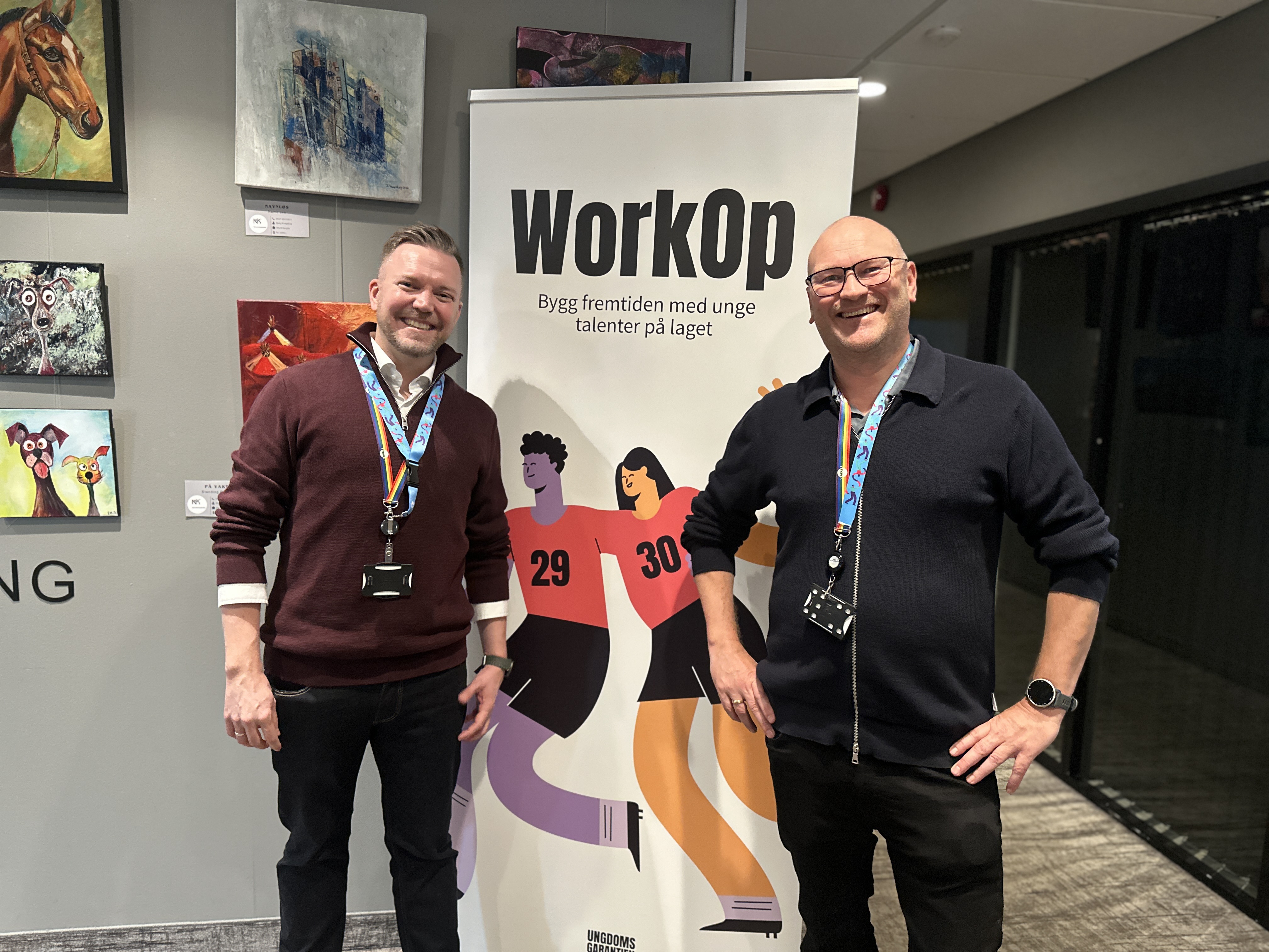 John og Tore fra WorkOp